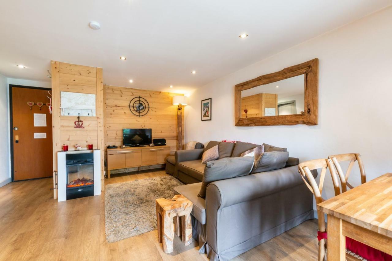 Charmant Apartment Chamonix Center With Mont Blanc View Bagian luar foto