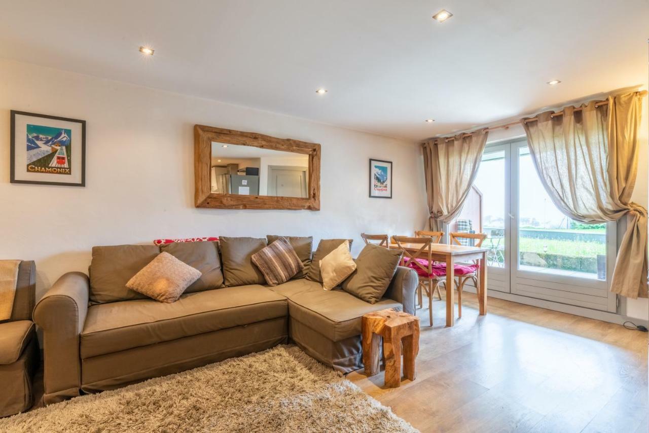 Charmant Apartment Chamonix Center With Mont Blanc View Bagian luar foto