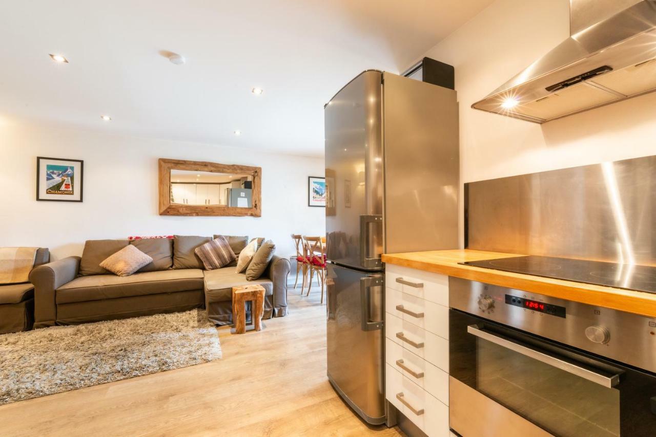 Charmant Apartment Chamonix Center With Mont Blanc View Bagian luar foto